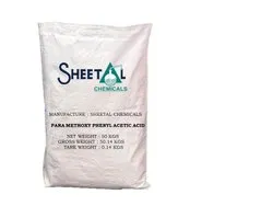 Pure White Powder Para Methoxy Phenyl Acetic Acid, For Pharmaceutical Intermediates, Packaging Type: Drum
