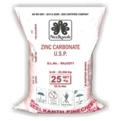 ZnCO3 Zinc Carbonate USP, Grade Standard: Industrial Grade