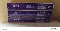72 I.U (24MG) Insulin-Like Growth Factor 1 Lilly Pharma IGF Injection