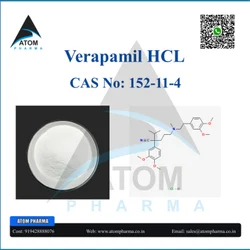 Verapamil HCL API Powder, atom pharma, 25kg