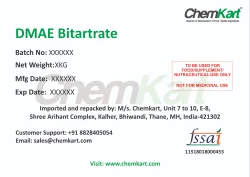 Pure DMAE-Bitartrate Powder, For Pharma, Packaging Size: 25 kg