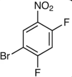 Loose Chemical Grade 1 Bromo 2 5 Difluoro 4 Nitrobenzene 345-24-4, For Pharma Application, 99.5%