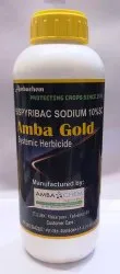 AMBA GOLD(Bispyribac Sodium 10%SC), C19H17N4NaO8, Hdpe Bottle