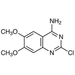 4-amino-2-(1-piperazinyl)-6,7-dimethoxy quinazoline