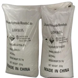 LITHIUM HYDROXIDE MONOHYDRATE, 50kg bag