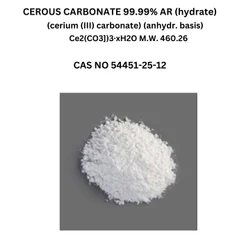 Powder CEROUS CARBONATE 99.99% AR (hydrate), For Laboratory