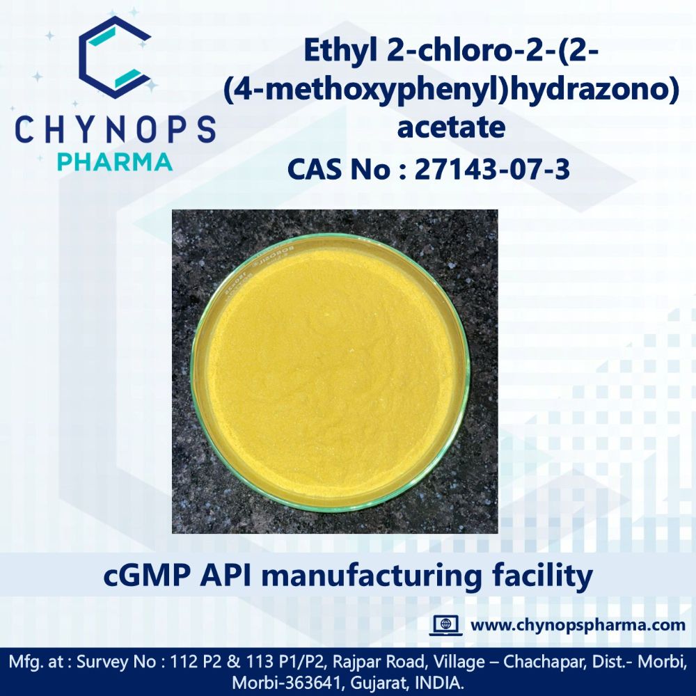Ethyl 2-chloro-2-(2-(4-methoxyphenyl)hydrazono)acetate