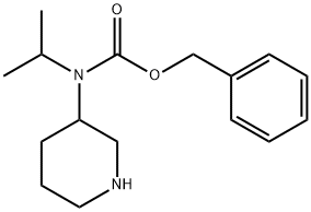 Isopropyl-piperidin-3-yl-carbaMic acid benzyl ester Structural