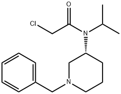 N-((R)-1-Benzyl-piperidin-3-yl)-2-chloro-N-isopropyl-acetaMide Structural