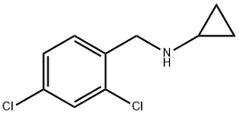 Cyclopropyl-(2,4-dichloro-benzyl)-aMine Structural
