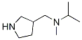 Isopropyl-Methyl-pyrrolidin-3-ylMethyl-aMine Structural
