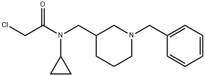 N-(1-Benzyl-piperidin-3-ylMethyl)-2-chloro-N-cyclopropyl-acetaMide Structural