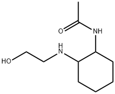 N-[2-(2-Hydroxy-ethylaMino)-cyclohexyl]-acetaMide Structural