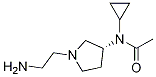 N-[(R)-1-(2-AMino-ethyl)-pyrrolidin-3-yl]-N-cyclopropyl-acetaMide Structural