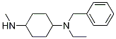 N-Benzyl-N-ethyl-N'-Methyl-cyclohexane-1,4-diaMine Structural