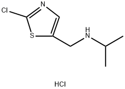 N-((2-chlorothiazol-5-yl)Methyl)propan-2-aMine hydrochloride Structural
