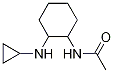 N-(2-CyclopropylaMino-cyclohexyl)-acetaMide Structural