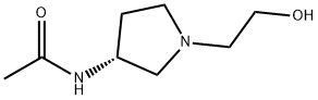 N-[(R)-1-(2-Hydroxy-ethyl)-pyrrolidin-3-yl]-acetaMide Structural