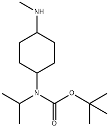 Isopropyl-(4-MethylaMino-cyclohexyl)-carbaMic acid tert-butyl ester Structural
