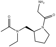 N-[(S)-1-(2-AMino-acetyl)-pyrrolidin-2-ylMethyl]-N-ethyl-acetaMide Structural