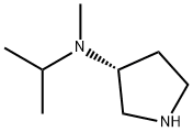 Isopropyl-Methyl-(R)-pyrrolidin-3-yl-aMine Structural