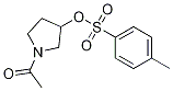 Toluene-4-sulfonic acid 1-acetyl-pyrrolidin-3-yl ester Structural