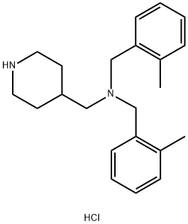 Bis-(2-Methyl-benzyl)-piperidin-4-ylMethyl-aMine hydrochloride Structural