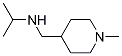 Isopropyl-(1-Methyl-piperidin-4-ylMethyl)-aMine Structural