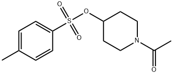 Toluene-4-sulfonic acid 1-acetyl-piperidin-4-yl ester Structural