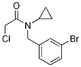 N-(3-BroMo-benzyl)-2-chloro-N-cyclopropyl-acetaMide Structural