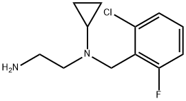 N*1*-(2-Chloro-6-fluoro-benzyl)-N*1*-cyclopropyl-ethane-1,2-diaMine Structural
