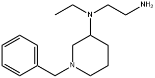 N*1*-(1-Benzyl-piperidin-3-yl)-N*1*-ethyl-ethane-1,2-diaMine Structural