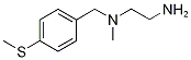 N*1*-Methyl-N*1*-(4-Methylsulfanyl-benzyl)-ethane-1,2-diaMine Structural