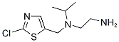 N*1*-(2-Chloro-thiazol-5-ylMethyl)-N*1*-isopropyl-ethane-1,2-diaMine Structural