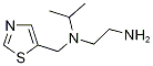 N*1*-Isopropyl-N*1*-thiazol-5-ylMethyl-ethane-1,2-diaMine Structural