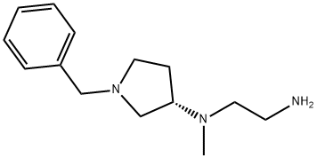 N*1*-((S)-1-Benzyl-pyrrolidin-3-yl)-N*1*-Methyl-ethane-1,2-diaMine Structural