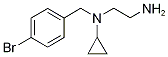 N*1*-(4-BroMo-benzyl)-N*1*-cyclopropyl-ethane-1,2-diaMine Structural