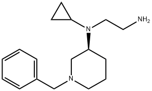 N*1*-((S)-1-Benzyl-piperidin-3-yl)-N*1*-cyclopropyl-ethane-1,2-diaMine Structural