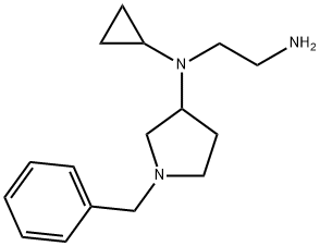N*1*-(1-Benzyl-pyrrolidin-3-yl)-N*1*-cyclopropyl-ethane-1,2-diaMine Structural