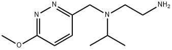 N*1*-Isopropyl-N*1*-(6-Methoxy-pyridazin-3-ylMethyl)-ethane-1,2-diaMine Structural