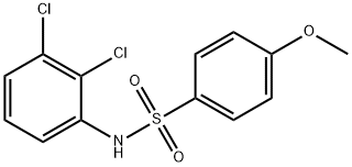 N-(2,3-dichlorophenyl)-4-methoxybenzenesulfonamide Structural