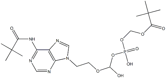 ((hydroxy((2-(6-pivalaMido-9H-purin-9-yl)ethoxy)Methyl)phosphoryl)oxy)Methyl pivalate