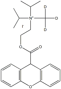 Propantheline-d3 Iodide Structural
