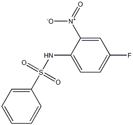 N-(4-Fluoro-2-nitrophenyl)benzenesulfonaMide, 97% Structural
