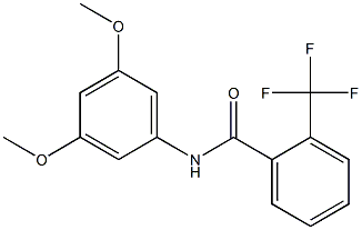 N-(3,5-DiMethoxyphenyl)-2-(trifluoroMethyl)benzaMide, 97% Structural