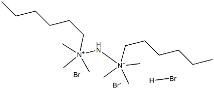 IMinobis(6-hexyltriMethylaMMoniuM) BroMide HydrobroMide Structural