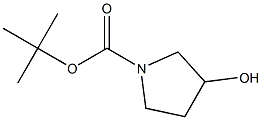 1-Boc-3-Hydroxypyrrolidine Structural