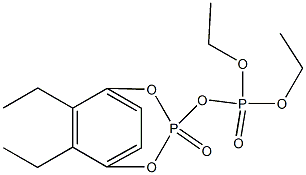 Tetraethyl 1,4-phenylenebisphosphate Structural