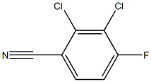 2,3-Dichloro-4-fluorobenzonitrile Structural