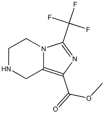 Methyl 3-(trifluoroMethyl)-5,6,7,8-tetrahydroiMidazo[1,5-a]pyrazine-1-carboxylate